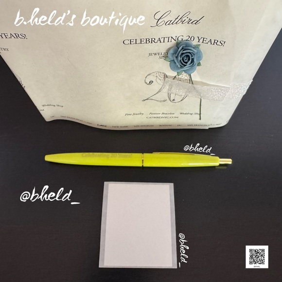 Free w/Purchase — Catbird Goodies Bundle from 20th Birthday Celebration New NWOT - Picture 4 of 15